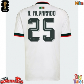 Mexico Roberto Alvarado #25 Replica Away Stadium Shirt World Cup 2026 Short Sleeve